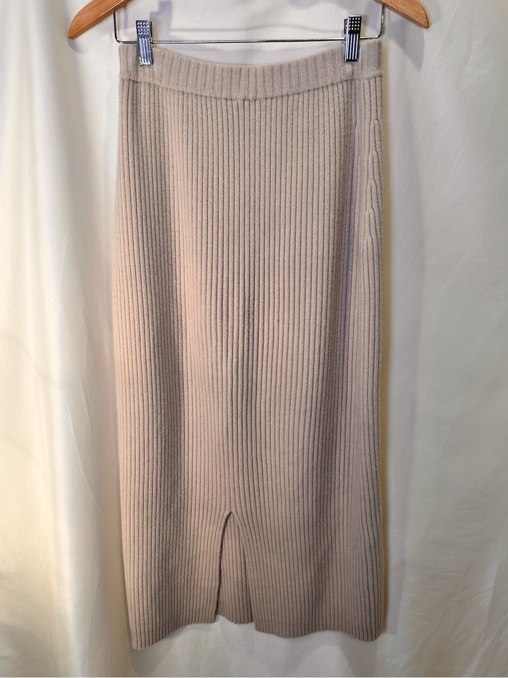 Lauren Manoogian wool Ribbed Midi Tube Skirt size 2 - Picture 4 of 6